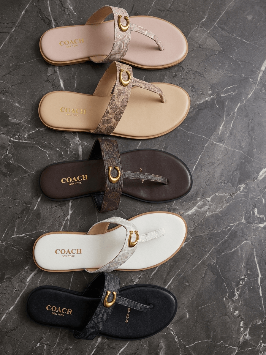COACH SIGNATURE SLIDE